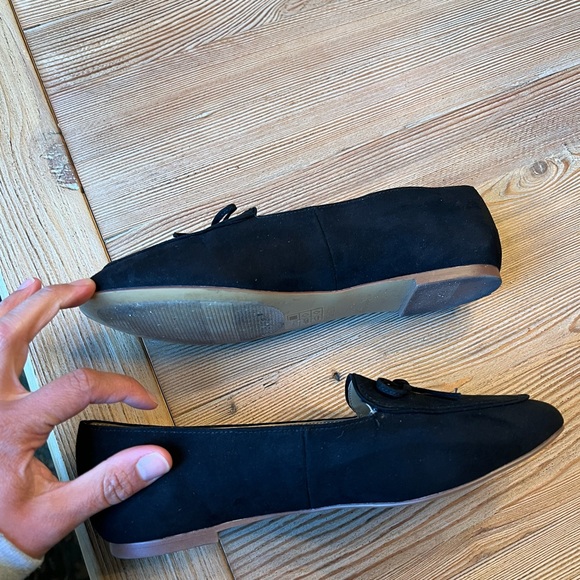 J Crew Bow Loafers in Black - Picture 4 of 6